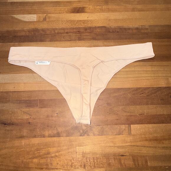 Assorted Thong pant set of 3 white/purple/tan  XL - Picture 10 of 16